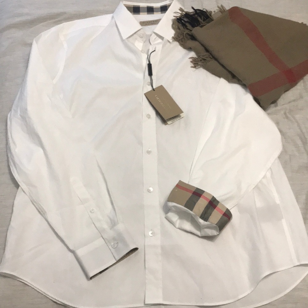 SOLD Burberry Button up dress shirt
